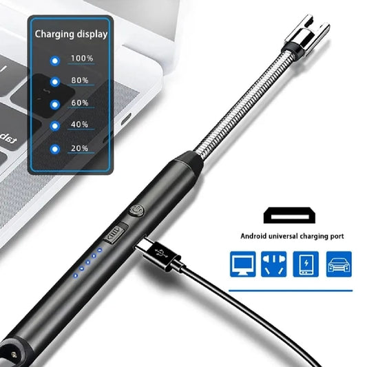 360° USB Rechargeable Plasma Arc Lighter 🔥